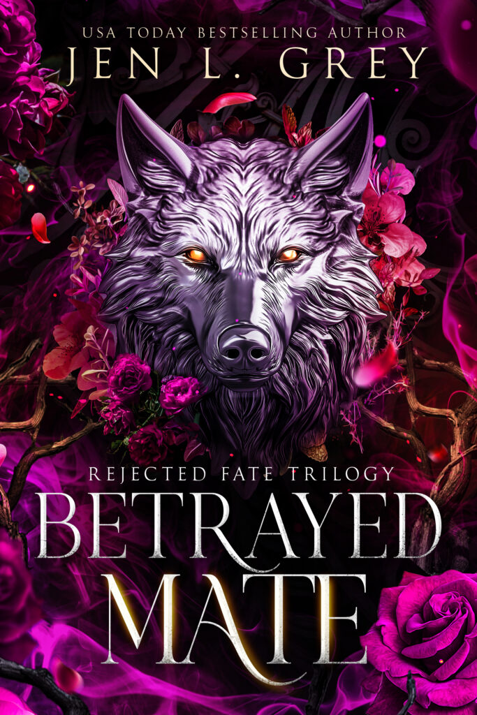 Betrayed Mate Rejected fate trilogy book cover